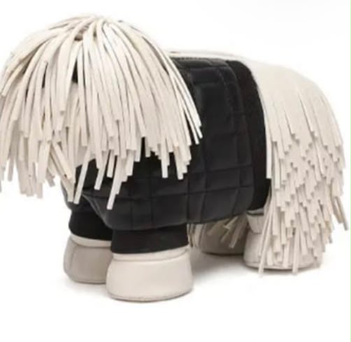 Shepherd Fringed Puppy Crossbody Bag