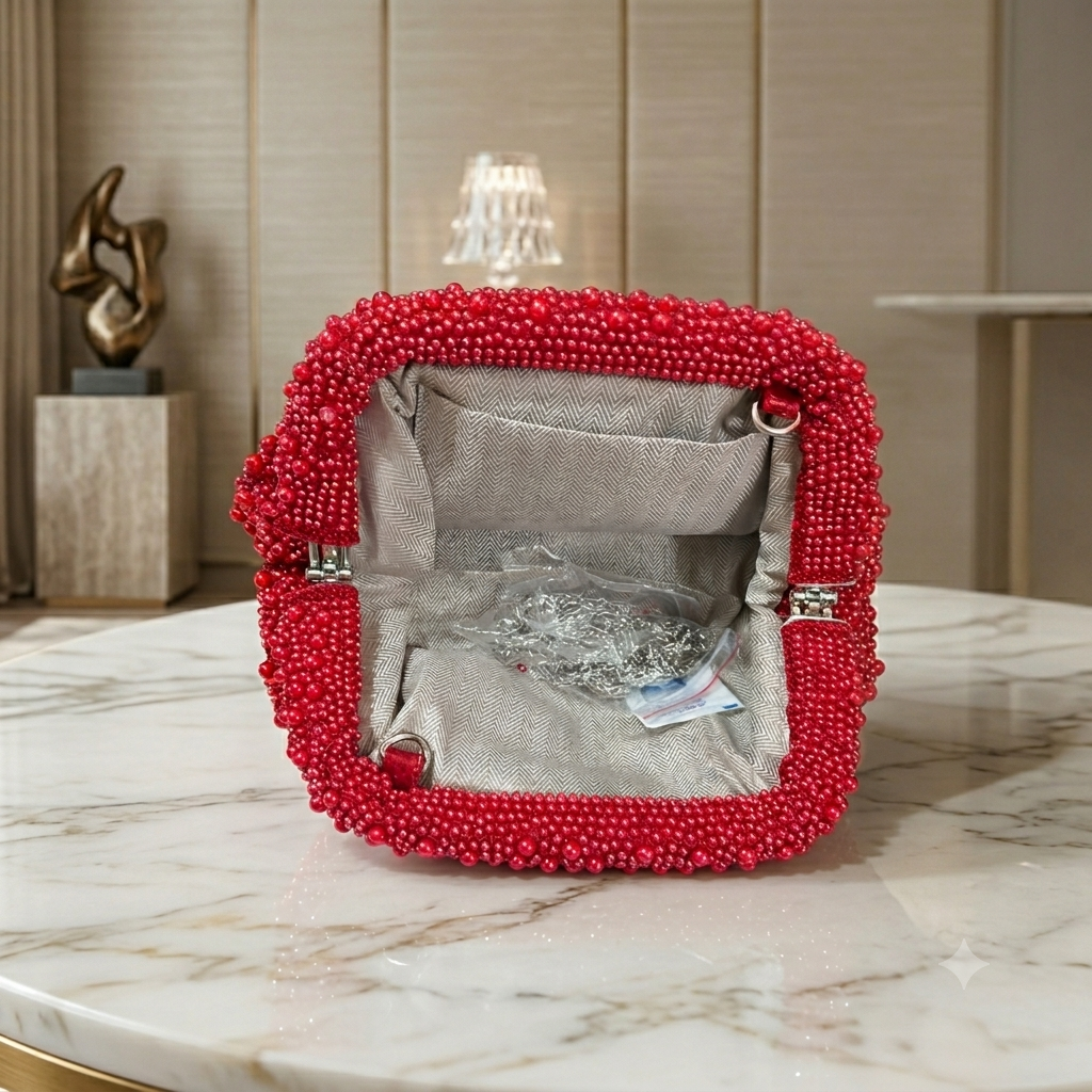 Beaded Clutch