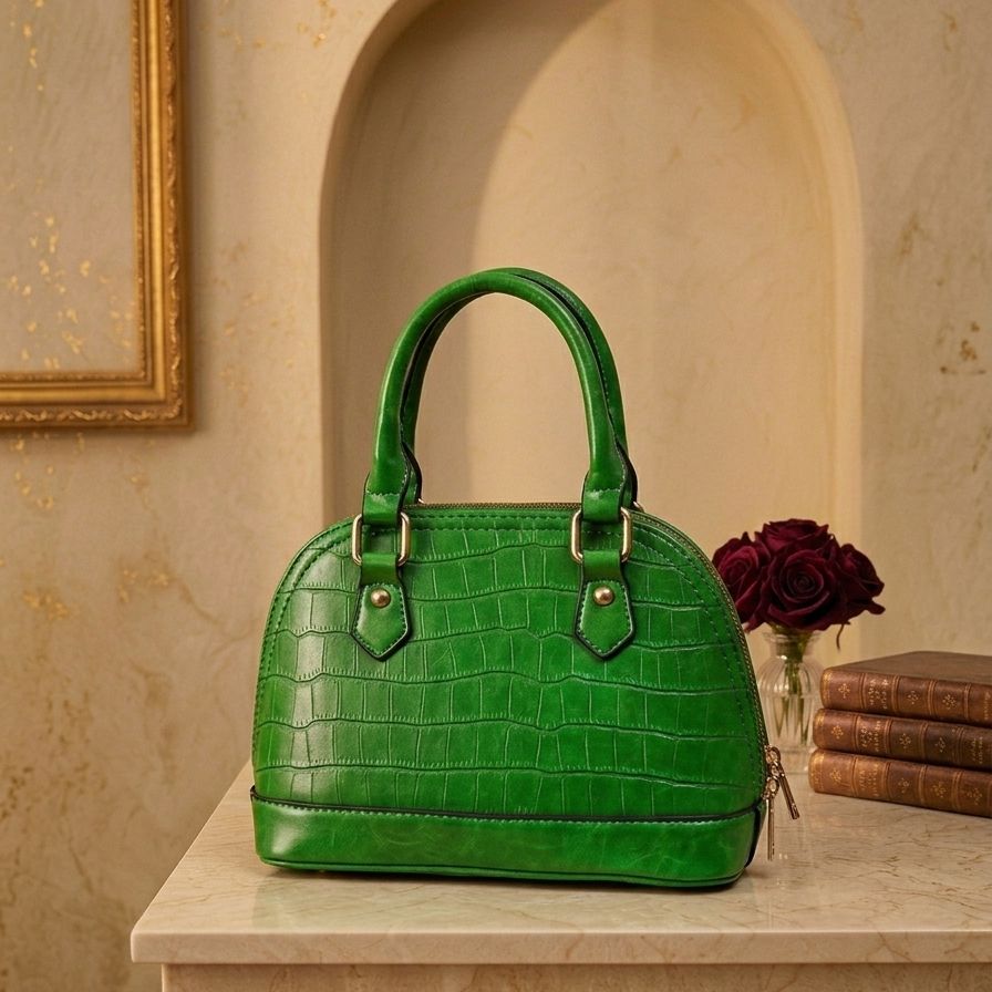 Shell-Shaped Handbag