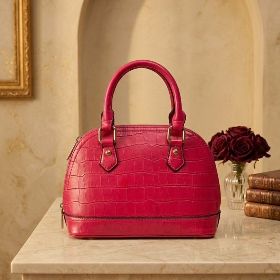 Shell-Shaped Handbag