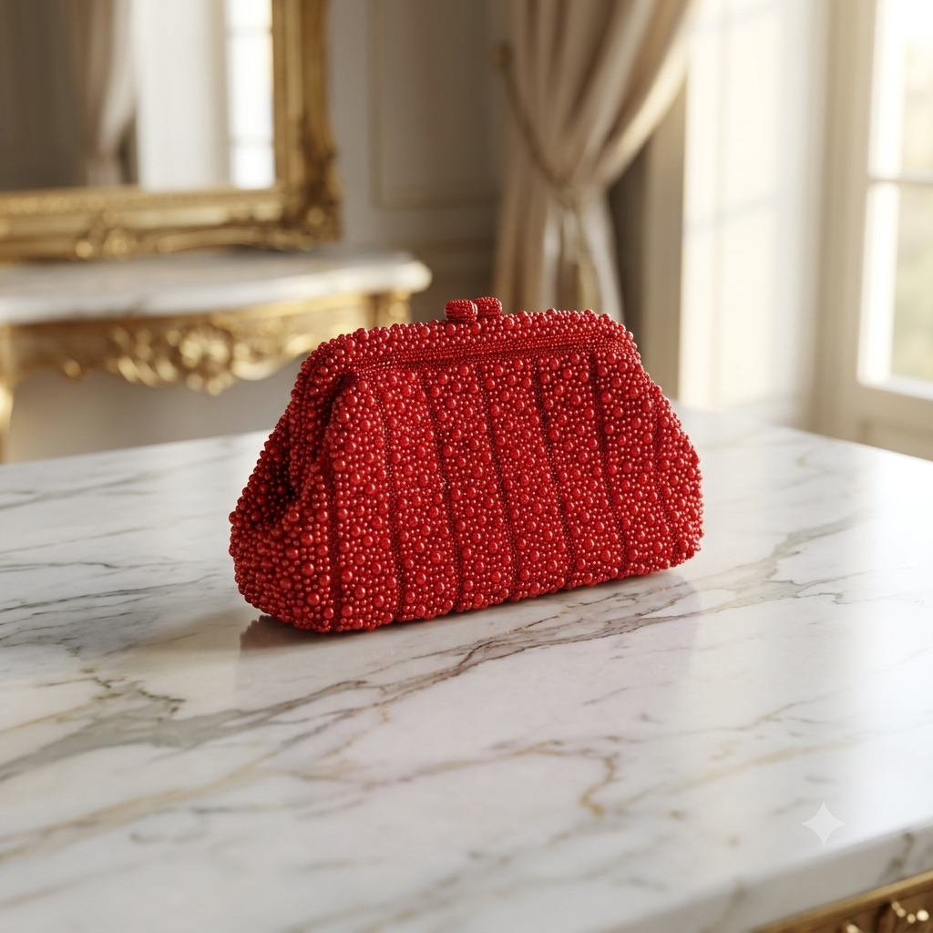 Beaded Clutch