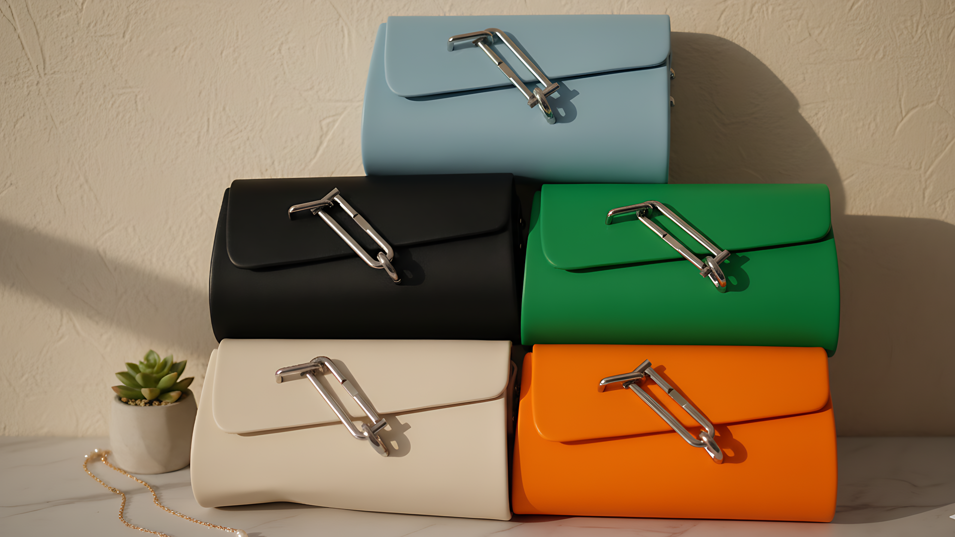 PU Leather Crossbody Handbag