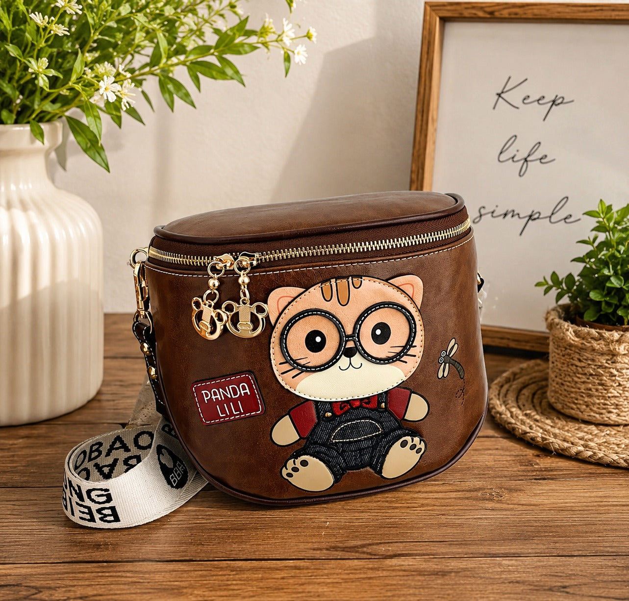 Scholar Kitty Bag