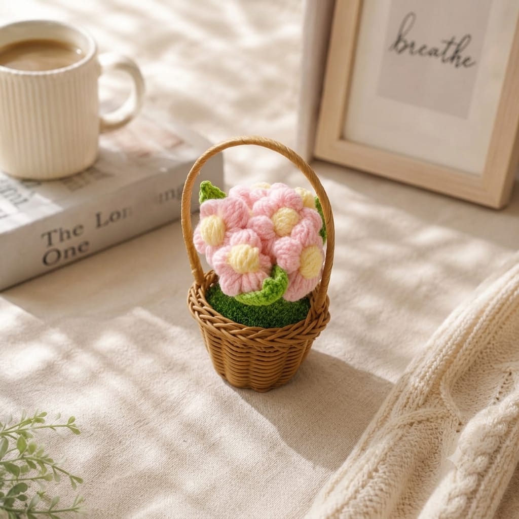 Harvest Crochet Basket