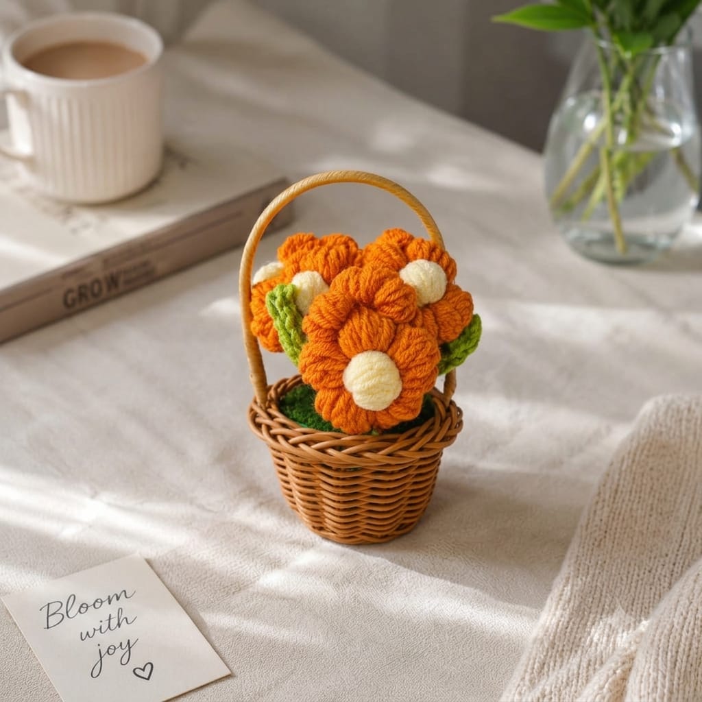 Harvest Crochet Basket