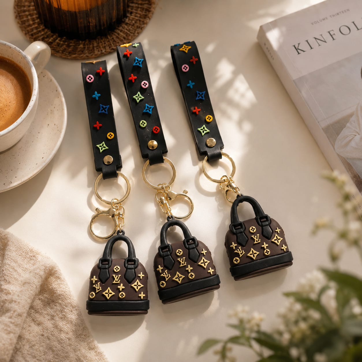 Mini Charm Keychain