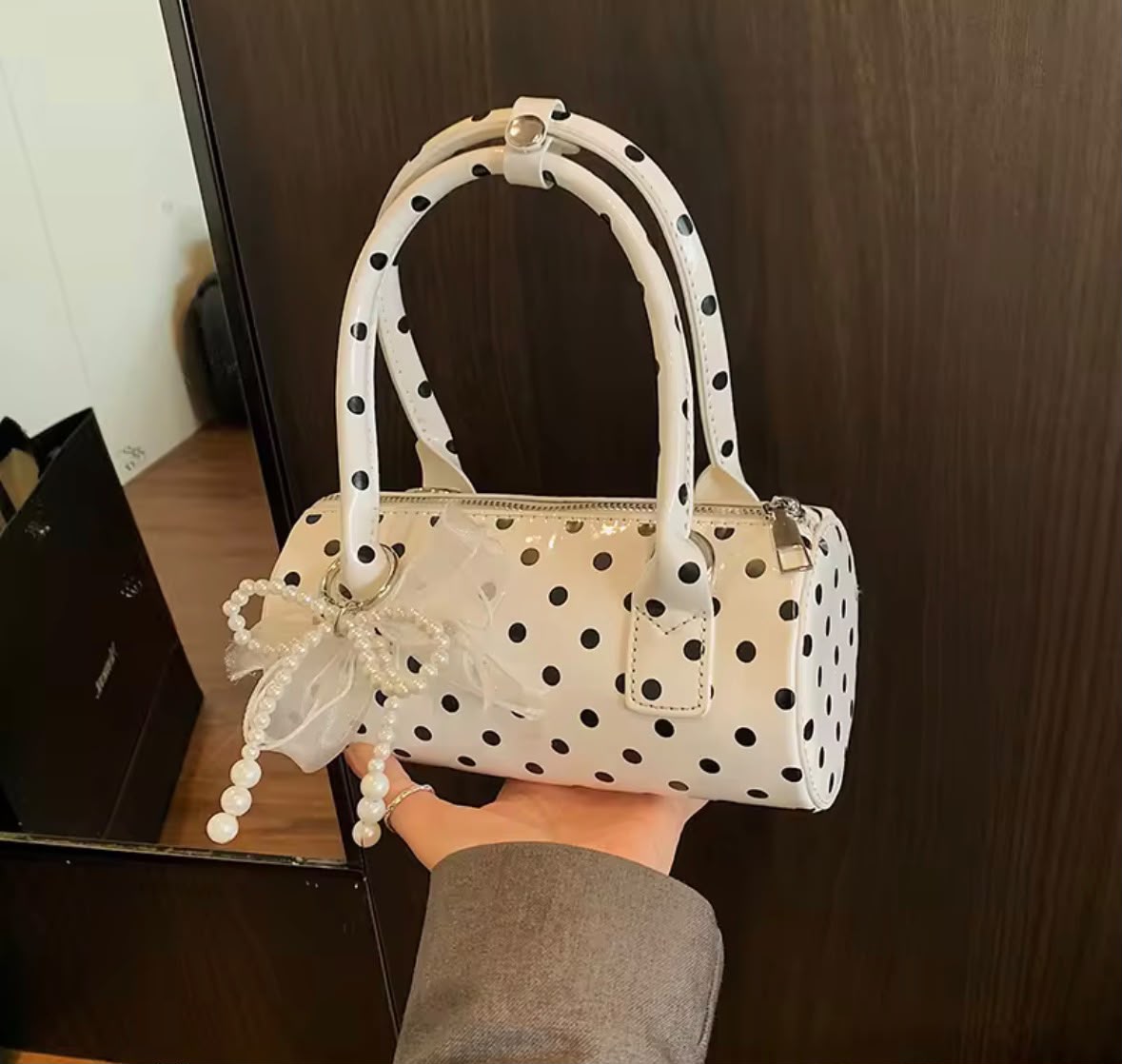 Korean Polka Dots Handbag