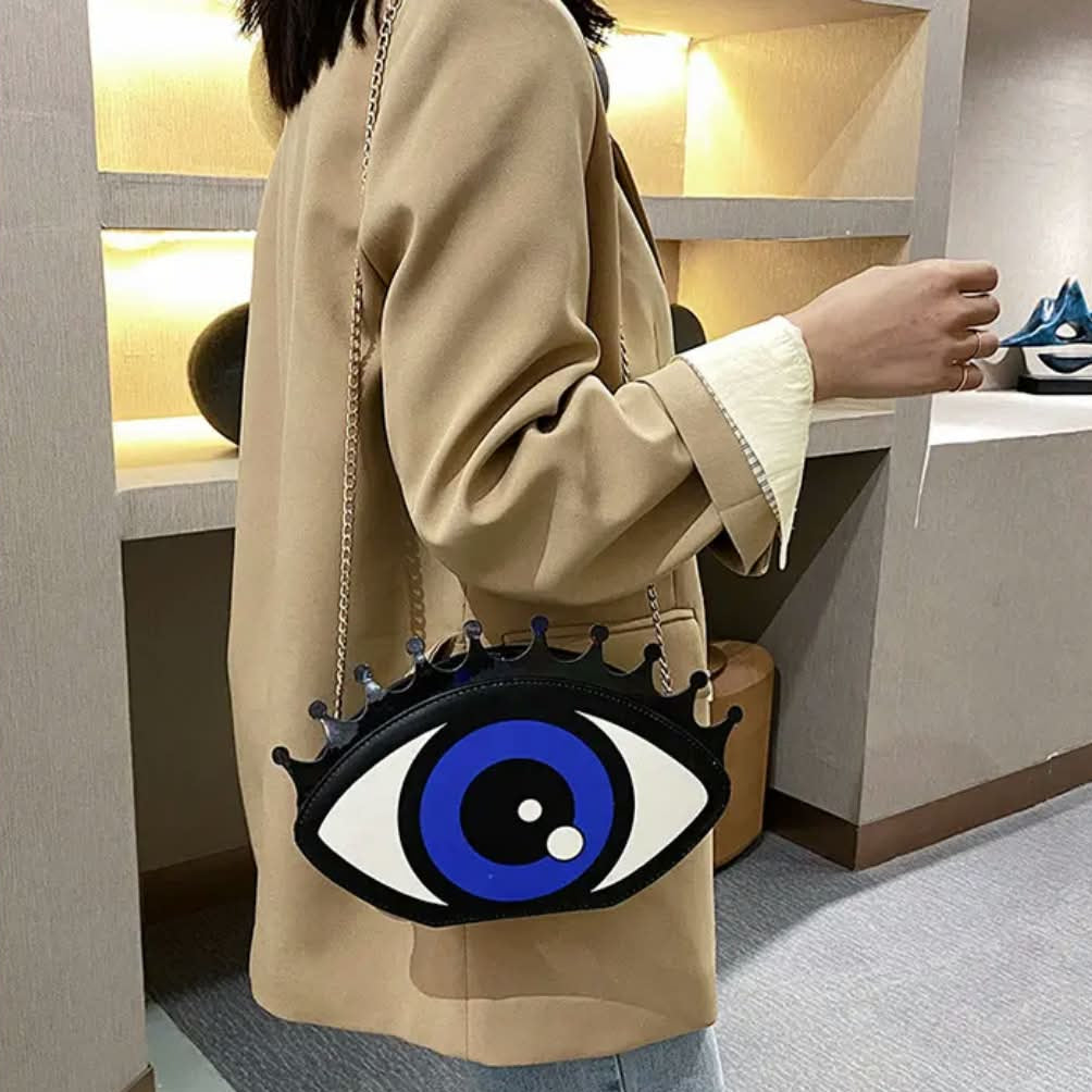 The Evil Eye Crown Clutch