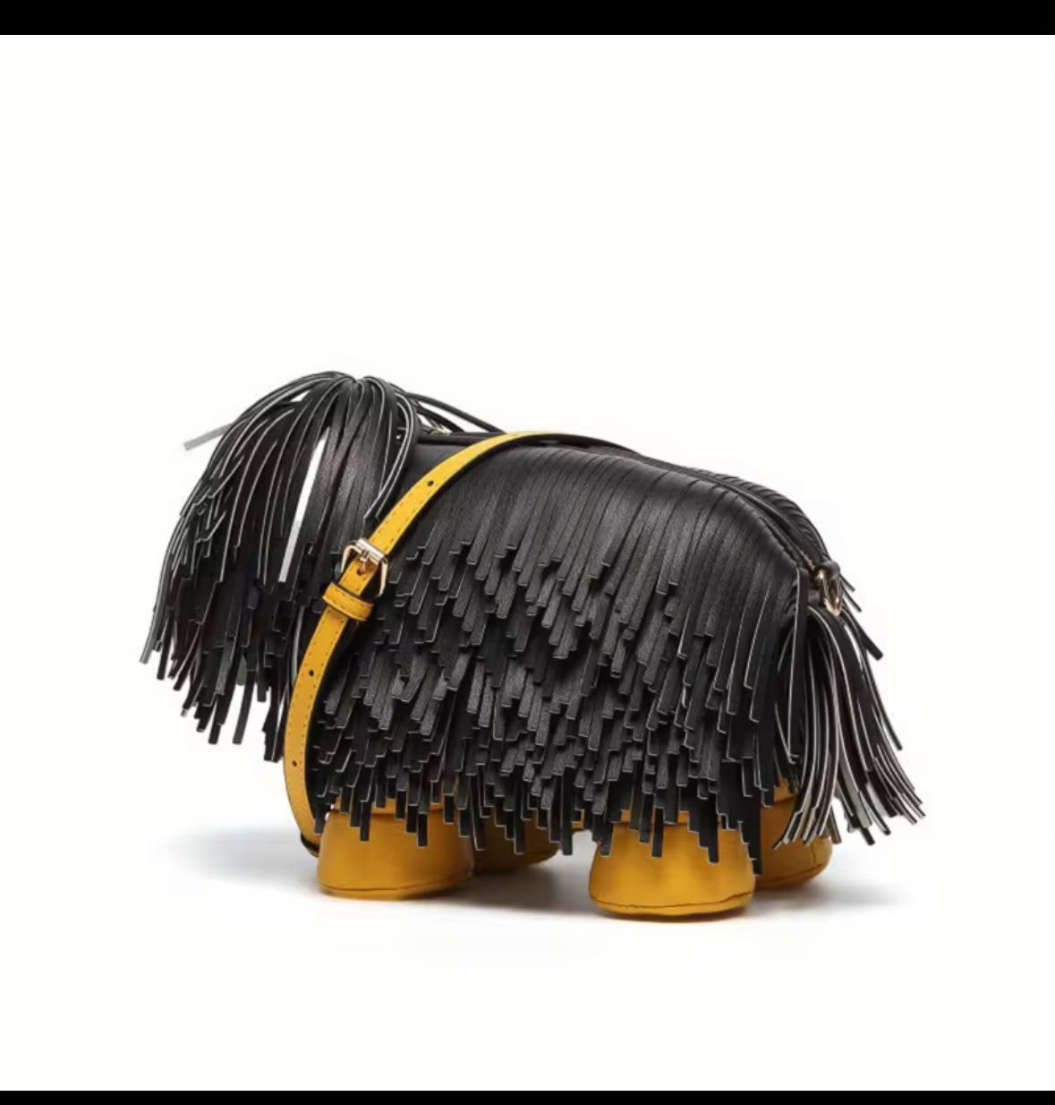 Tassel Puppy Shoulder Bag
