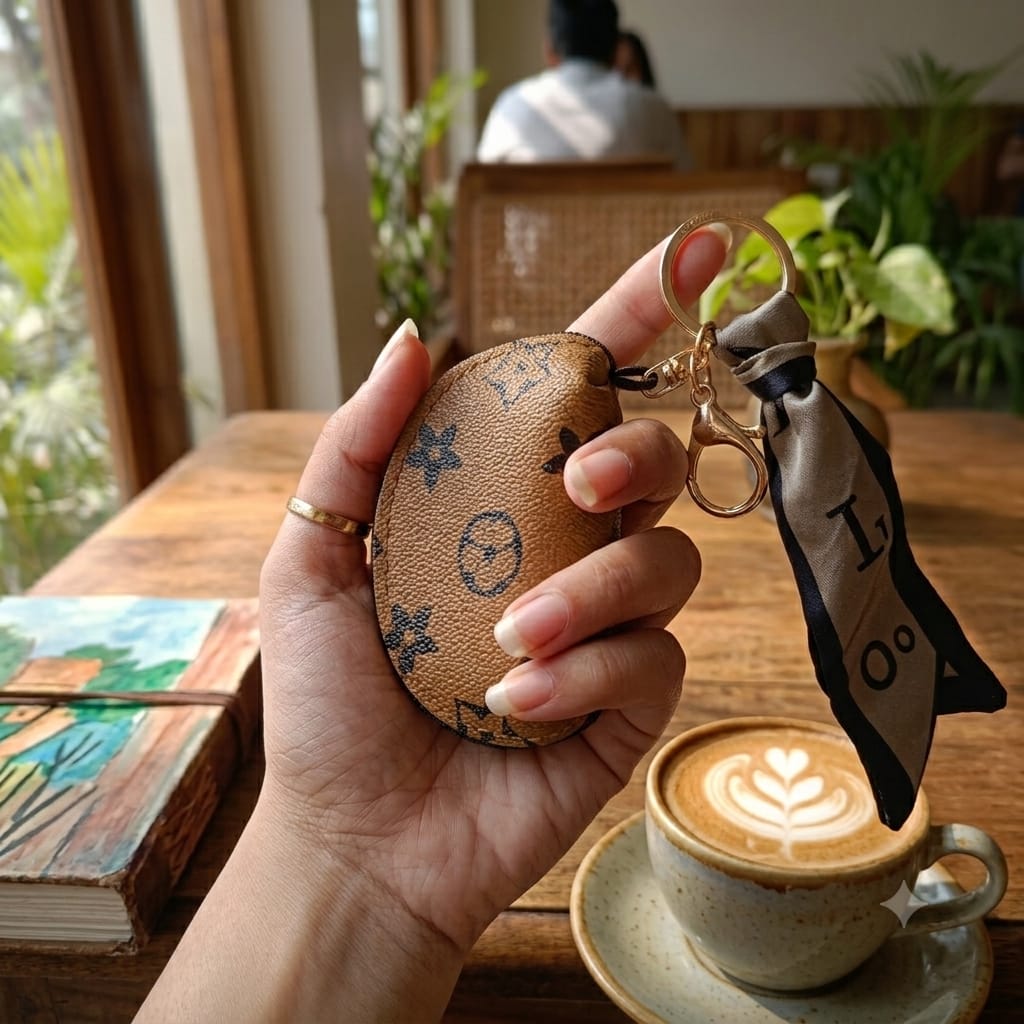 Pouch Keyring Charm