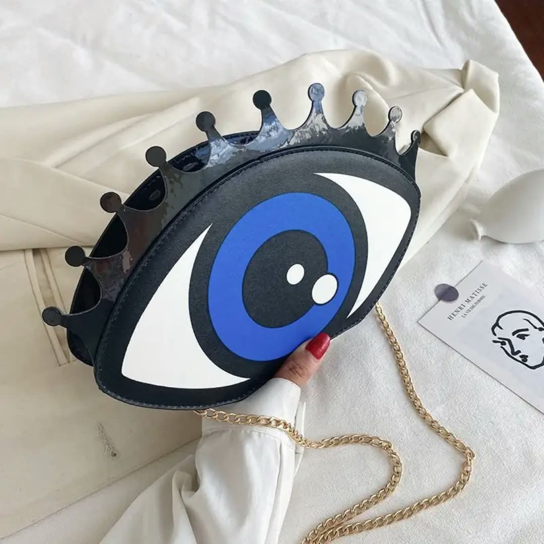 The Evil Eye Crown Clutch