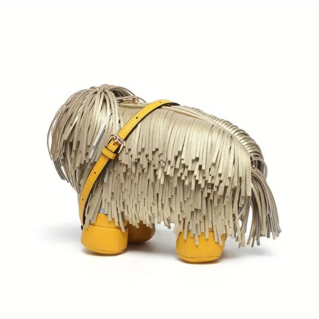 Tassel Puppy Shoulder Bag