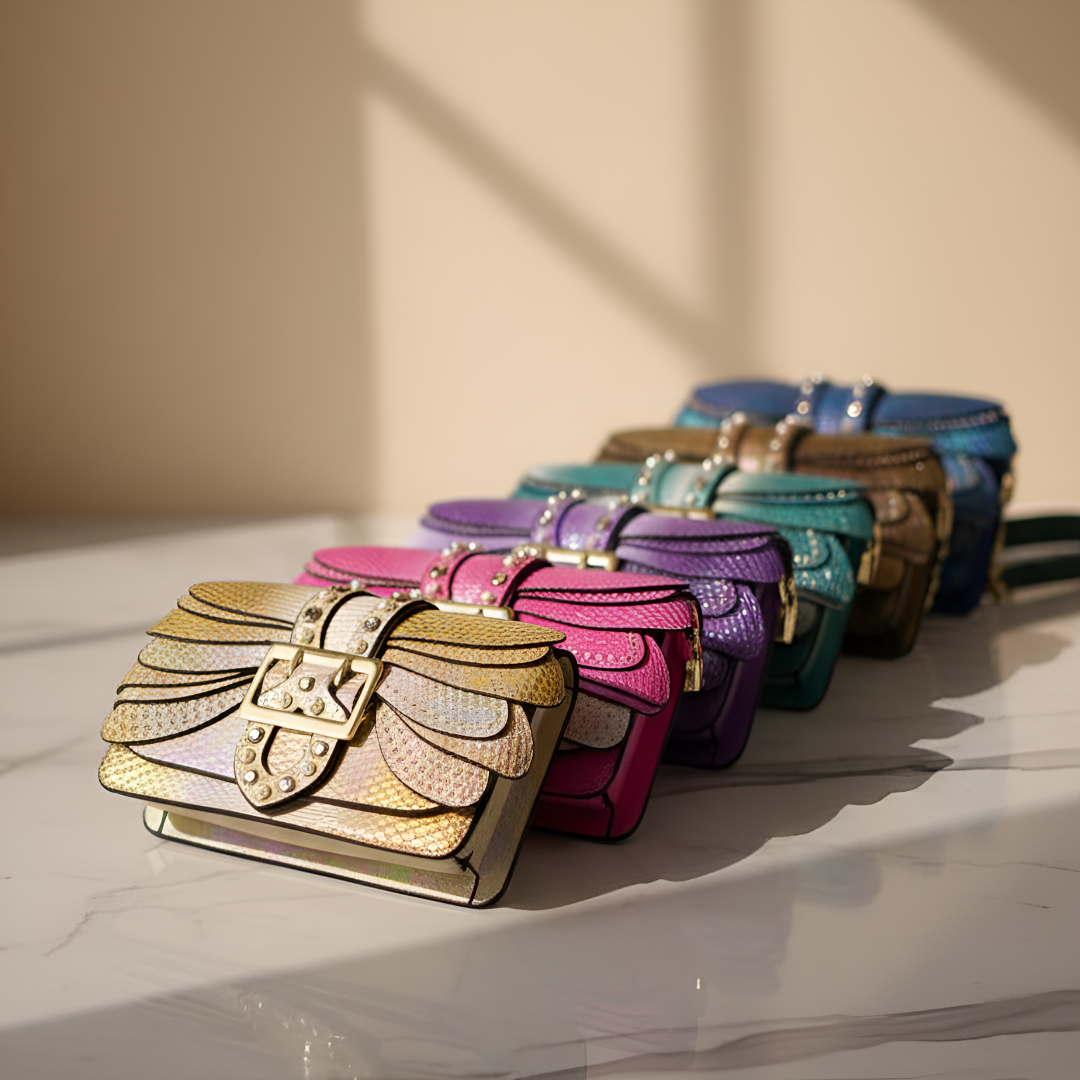 Butterfly Crossbody PU Leather Shoulder Bag