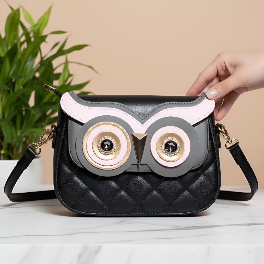Owl Shaped Crossbody Bag