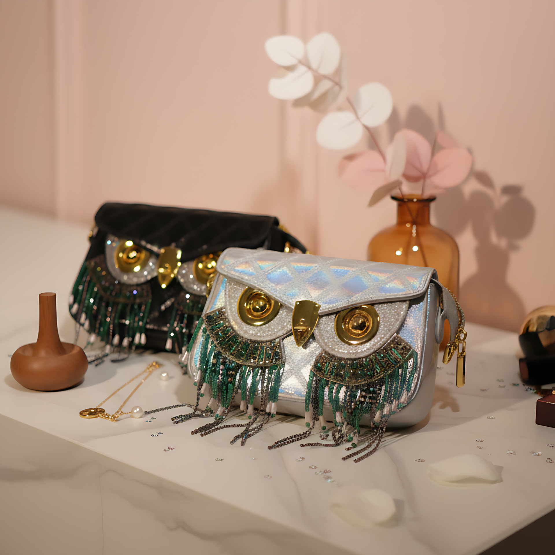 Owl Shape 3D Bag