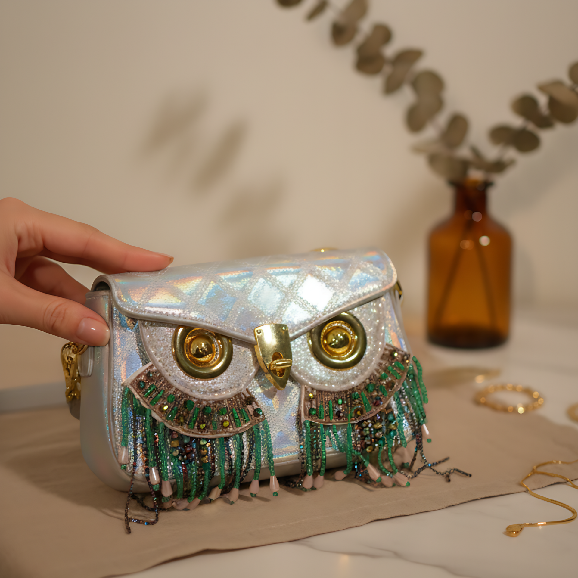 Owl Shape 3D Bag